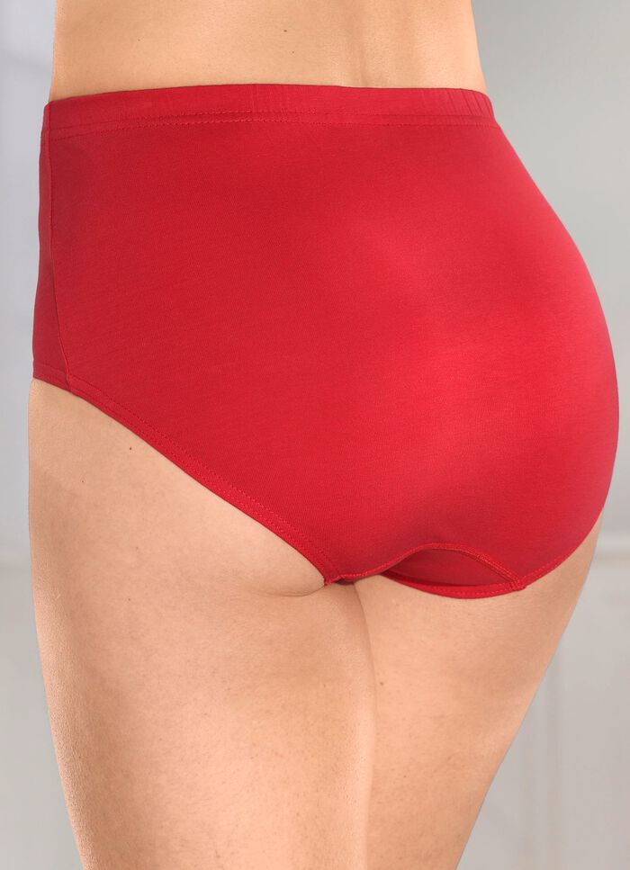 Viererpack Slips mit Gummizug im Bund 