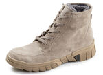 Waldläufer, gefütterte Damen-Stiefeletten, Winterschuhe, Weite H, mit herausnehmbarem Fußbett TAUPE