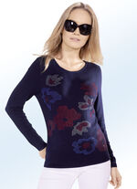 Pullover mit aufwendiger Strasszier 