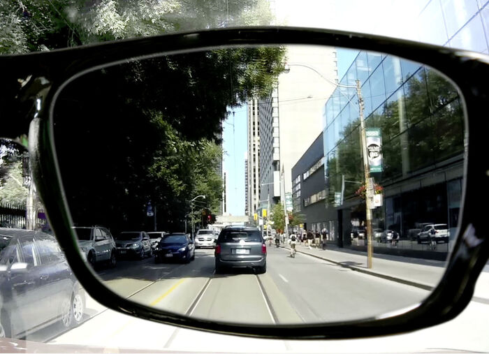HD Polar View-Sonnenbrille mit polarisierten High-Definition-Gläsern SCHWARZ-BRAUN