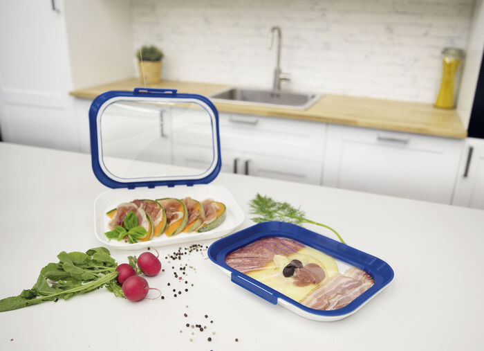 Livington Flex and Fresh Frischhalte-Set BLAU