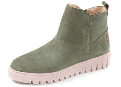 ELENA EDEN, warme Damen-Stiefeletten, Winterschuhe, Weite H, mit herausnehmbarem Fu&szlig;bett 