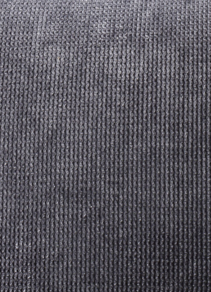 Wohnaccessoires in Wellen-Cord-Optik GRAU