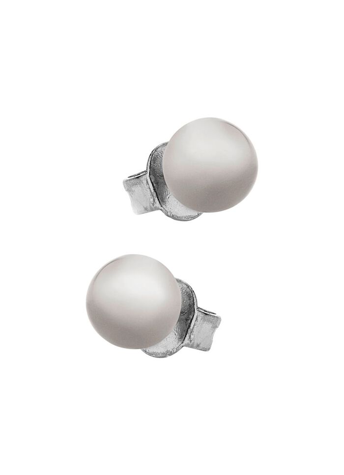 Kleine aber feine Kugel-Ohrstecker aus Titan 