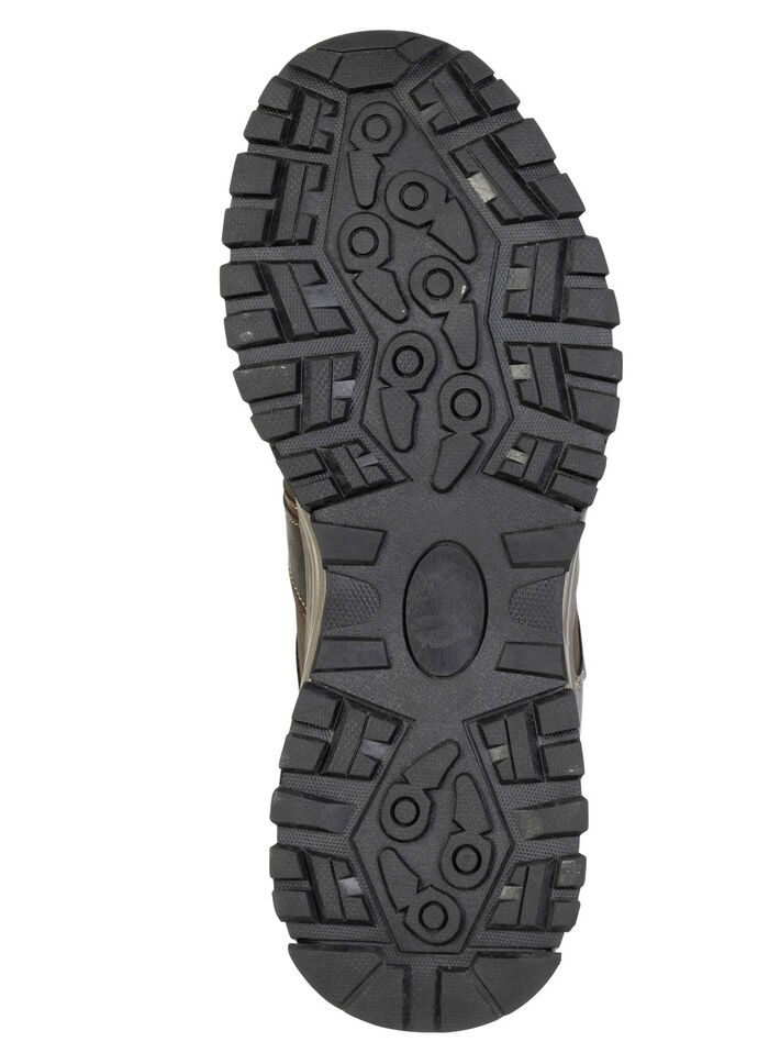 Atmungsaktive Herren-Schnürschuhe, mit Klimamembrane DUNKELBRAUN