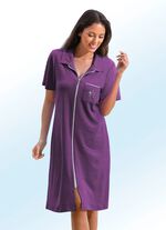 Frottier-Kleid mit durchgehendem Reissverschluss 