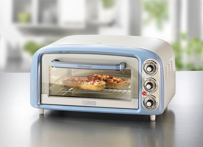 Ariete Backofen im Vintage-Design BLAU