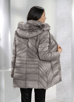 Jacke in 2 Farben STEINGRAU