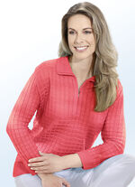 Pullover mit Waffelstruktur HUMMER