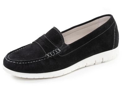 ELENA EDEN, klassische Damen-Slipper, Weite H, mit herausnehmbarem Fussbett 