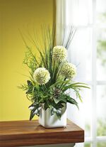 Allium-Gesteck 