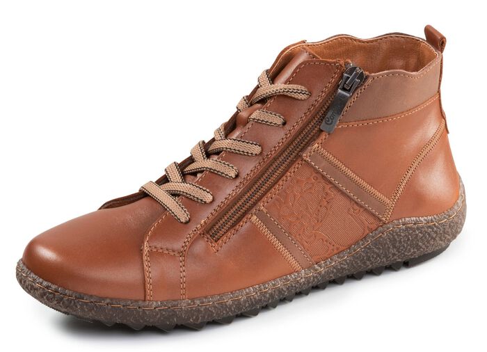 ELENA EDEN, bequeme Damen-Boots, Weite G, mit herausnehmbarem Fussbett 