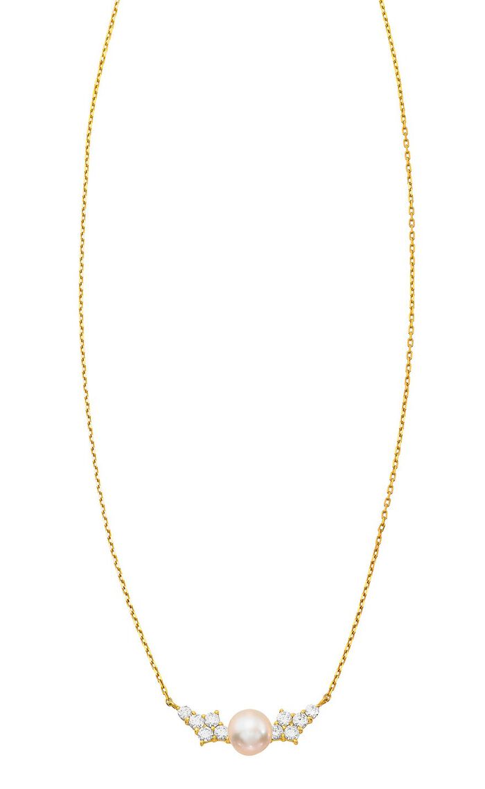 Halskette mit S&uuml;sswasser-Zuchtperle 