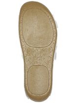 Andrea Conti Pantolette mit zwei verstellbaren Klettspangen WEISS