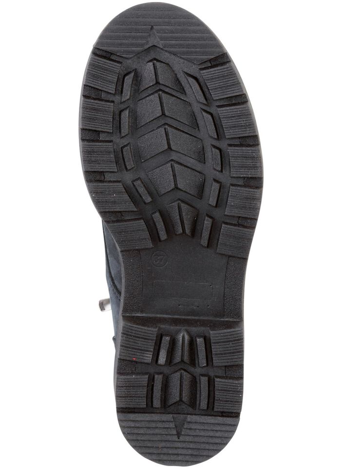 Andrea Conti Schn&uuml;r-Stiefelette aus bestem Nubukleder 