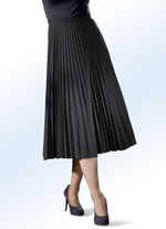 Plissee-Rock SCHWARZ