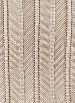 Pullover mit aufwendiger, zweifarbiger Struktur BEIGE-WEISS