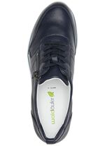 Waldl&auml;ufer, bequeme Damen-Sneaker, Weite H, mit herausnehmbarem Fussbett NACHTBLAU