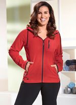 Fleecejacke von &laquo;LPO&raquo; HELLROT