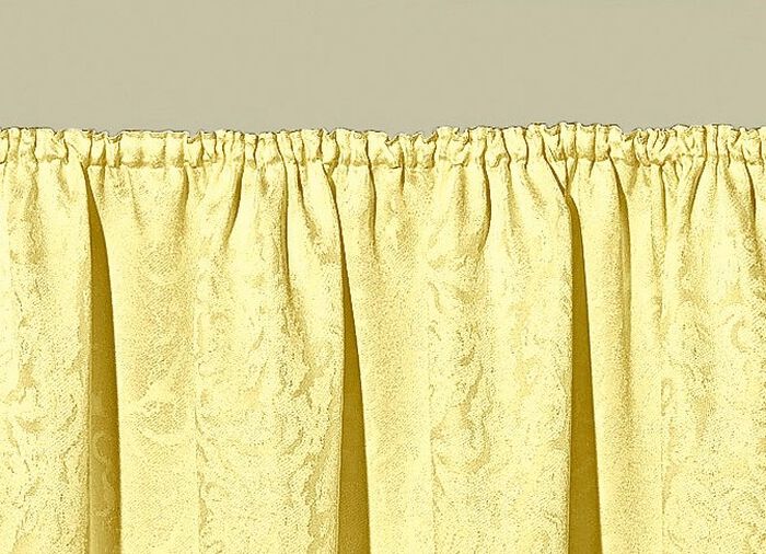 Tag/Nachtvorhang in verschiedenen Farben und Ausf&uuml;hrungen GELB