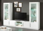 Sideboard, 3-t&uuml;rig mit hochgl&auml;nzenden Oberfl&auml;chen 