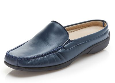 ELENA EDEN Mokassin Sabot mit seitlich eingesetzen Gummiz&uuml;gen 