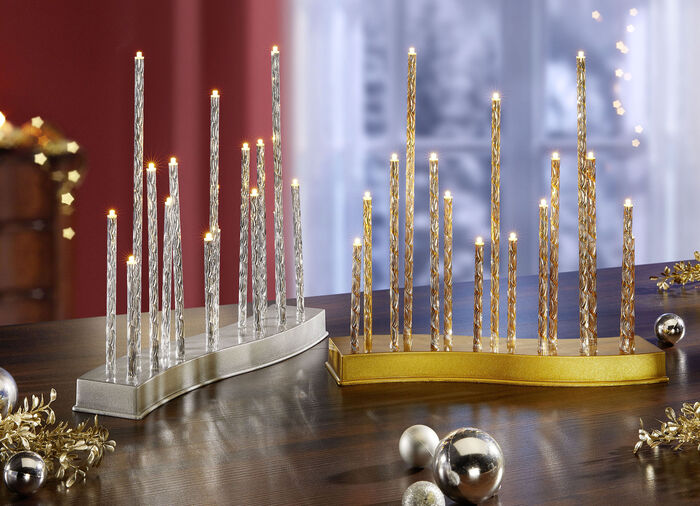 Stableuchte aus Metall 