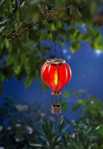 Solar-Heissluftballon mit Flackereffekt 