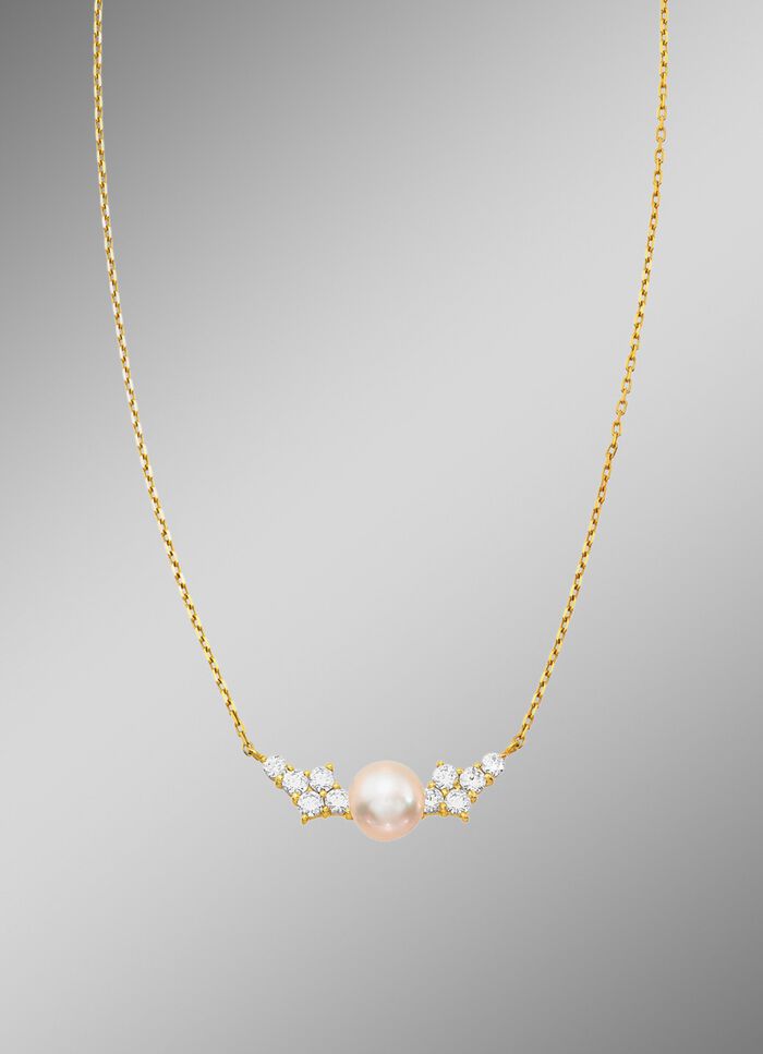 Halskette mit S&uuml;sswasser-Zuchtperle 