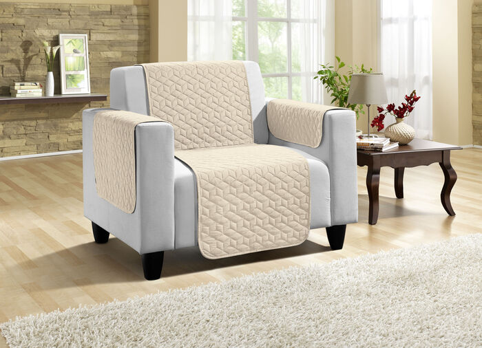 Wohnaccessoires mit Anti-Rutsch-Beschichtung BEIGE