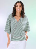 Pulli in Wickeloptik 