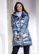 Funktions-Kurzmantel im trendy Puffer-Style 