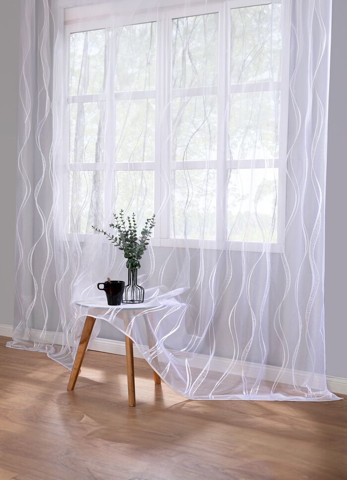 Vorhang Welle mit Bleibandabschluss 