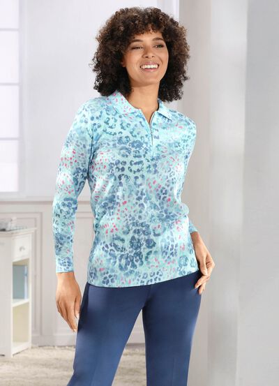 Pullover in weich fliessender Qualit&auml;t 