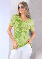 Shirt in Batik-Optik in 2 Farben PISTAZIE BATIK