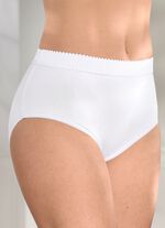 Sechserpack Slips mit elastischen Beinabschl&uuml;ssen 