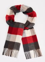 Schal mit Karodessin 