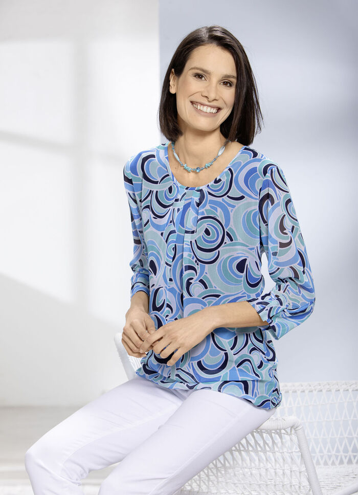 Tunika mit Schlaufenzier 