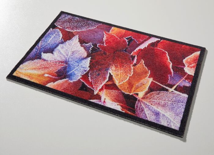 Herbstliche Fussmatte  