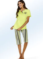 Zweierpack Pyjamas mit Knopfleiste, lang und kurz