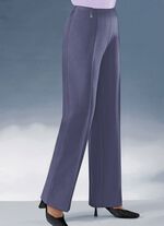 Hose mit modisch ausgestellter Fu&szlig;weite AMETHYST