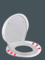 Toilettensitz XXL mit extra breiter Sitzfl&auml;che 
