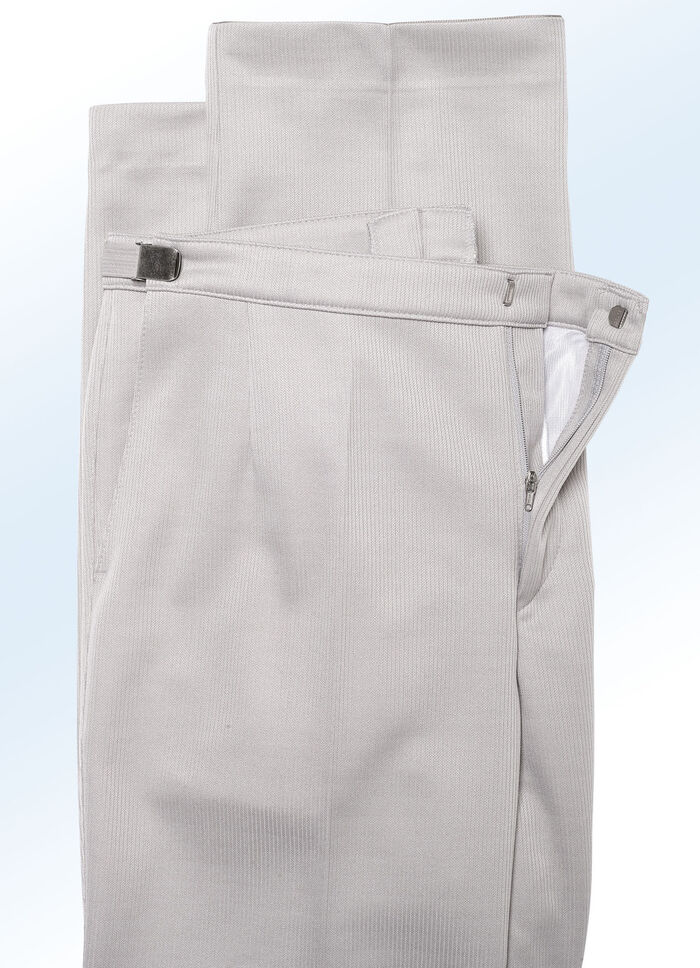 «Klaus Modelle»-Bundverstellerhose in 4 Farben HELLGRAU