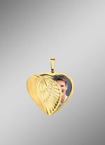 Herzliches Medaillon in Silber 925/- fein 