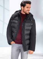 Steppkurzjacke mit Stehkragen 