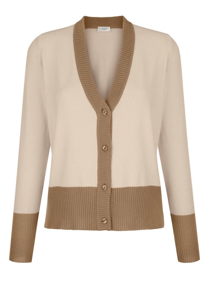 Strickjacke in Feinstrick 