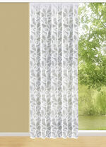 Langvorhang Ranken mit Automatikfaltenband 