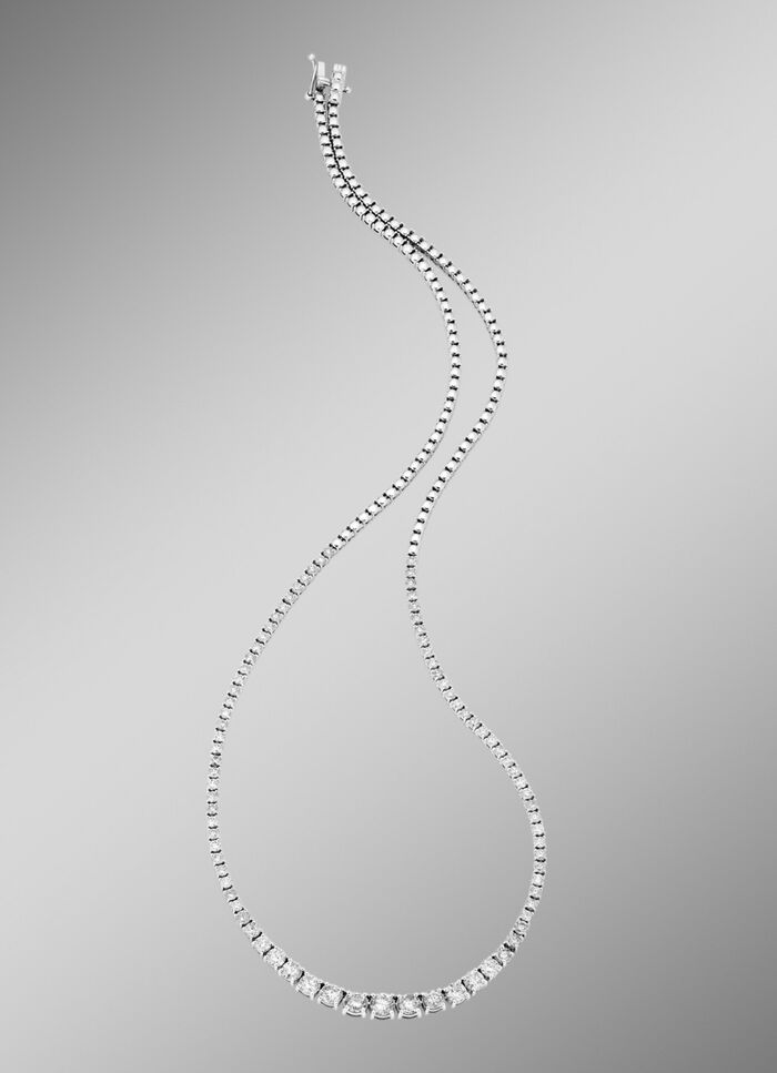 Halskette mit Brillanten 