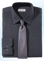 B&uuml;gelleichtes Hemd  ANTHRAZIT