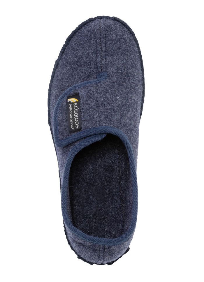 Komfortable Herren-Hausschuhe, mit anatomisch geformtem Fussbett 